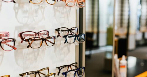 メガネ売り場
